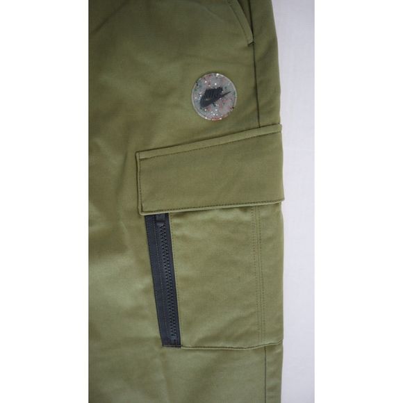 Nike FB2191 378 Mens Sz XL Olive Green Sports Utility SPU Woven Jogger Pants $85 - Picture 5 of 12